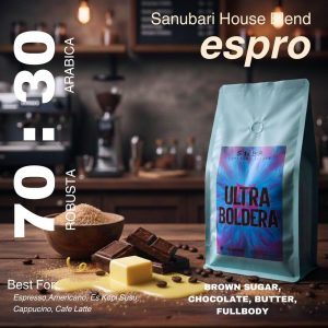House Blend Espresso 70% Robusta : 30% Arabica