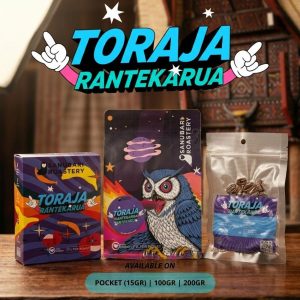 Arabika  Toraja Rantekarua Natural